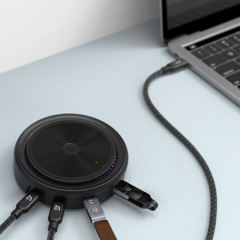 Adam Elements USB-C 3.1 - 7 port Wireless Charger Hub