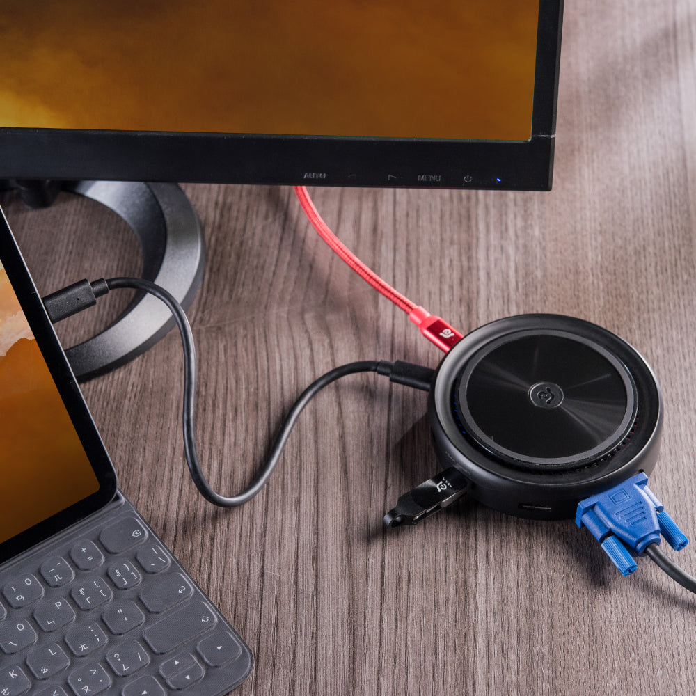 Adam Elements USB-C 3.1 - 7 port Wireless Charger Hub