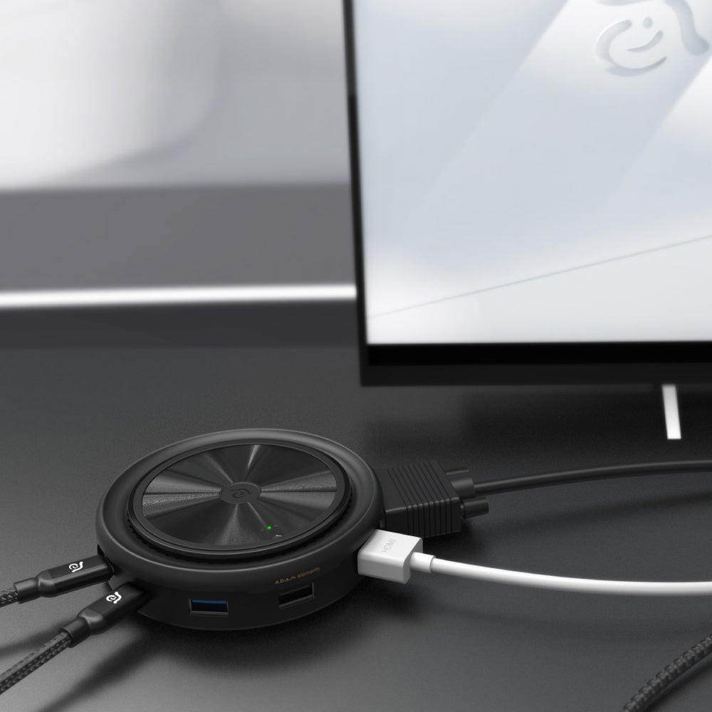 Adam Elements USB-C 3.1 - 7 port Wireless Charger Hub
