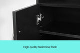 21 Pairs Shoe Cabinet Rack Storage Organiser - 80 x 30 x 90cm - Black