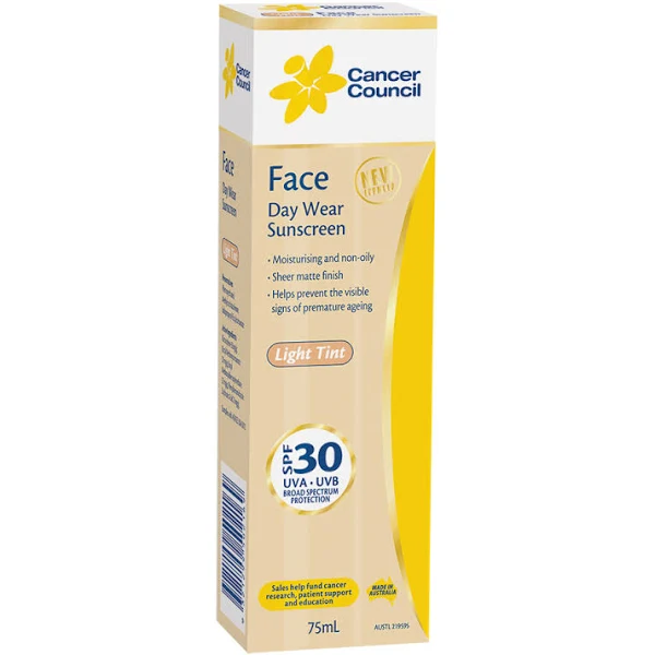 Cancer Council: Face Day Wear Sunscreen (Light Tint SPF 30)