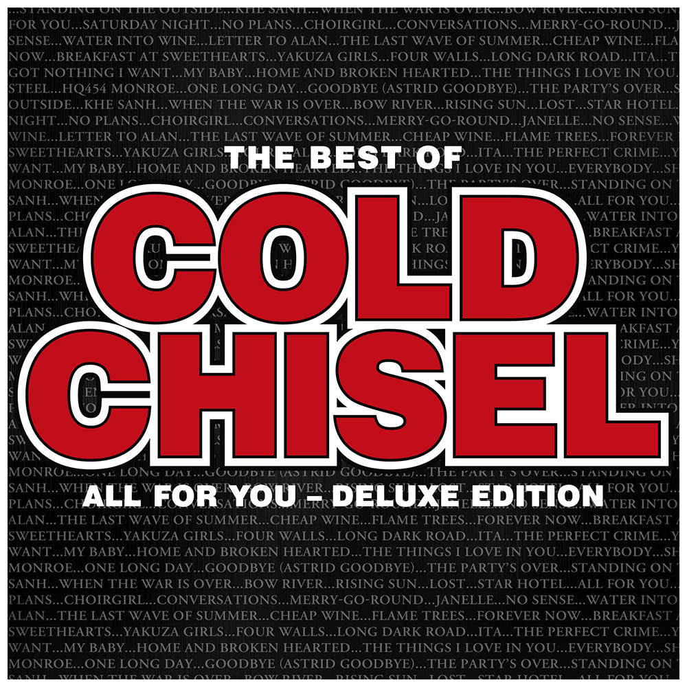 Crosley Record Storage Crate & Cold Chisel The Best Of Cold Chisel - Double Vinyl Album Bundle