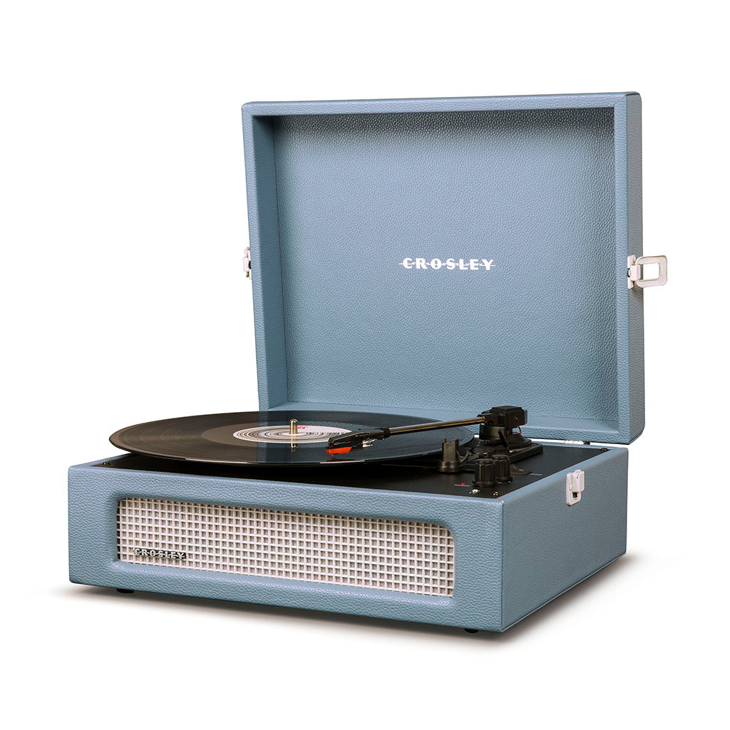 Crosley Voyager 3-Speed Portable Turntable + Free Record Storage Crate