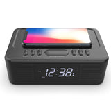 Lenoxx Wireless Charging Bluetooth Alarm Clock