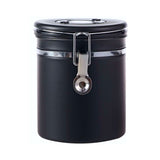 Sherwood Home Filter Brew Coffee Bean/Grounds Air Tight Storage Canister - Black - 500ml