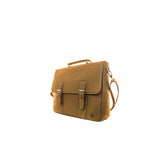 Jack Bee Collins Leather Messenger Bag