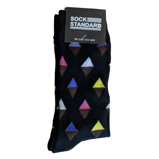 Sock Standard - Colourful Triangles