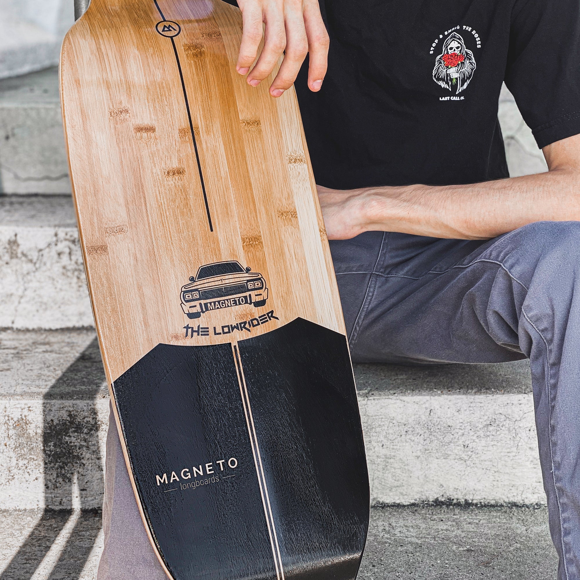 Magneto Glider Clear Longboard