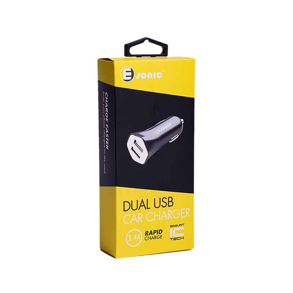 Esonic Dual USB Car Charger - 3.4A