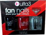 Officially Licensed Ulta3 AFL Fan Nails