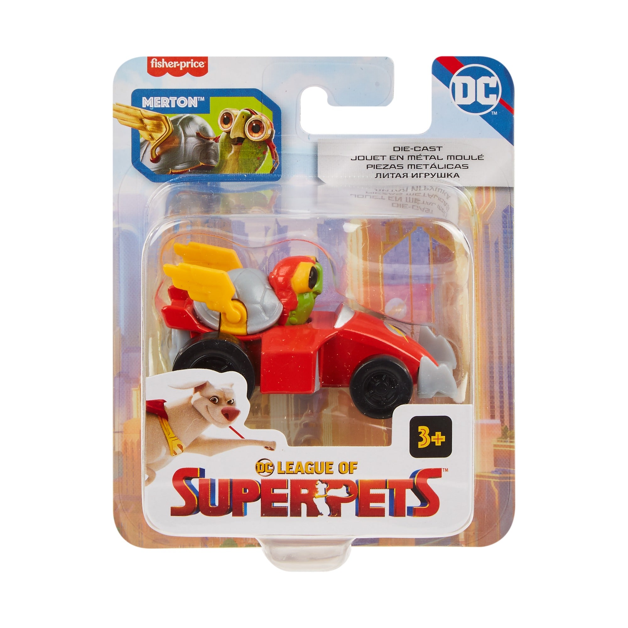 Fisher-Price DC League of Super Pets Die Cast Vehicle