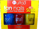 Officially Licensed Ulta3 AFL Fan Nails