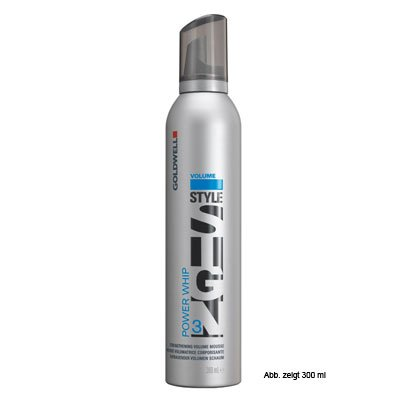2 x Goldwell Mousse Strengthening Volume Style Sign Power Whip 3 300ml
