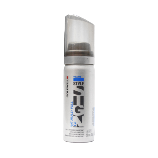 2 x Goldwell Naturally Full 3 Wet & Dry Bodifying Spray Volume Style Sign 50mL