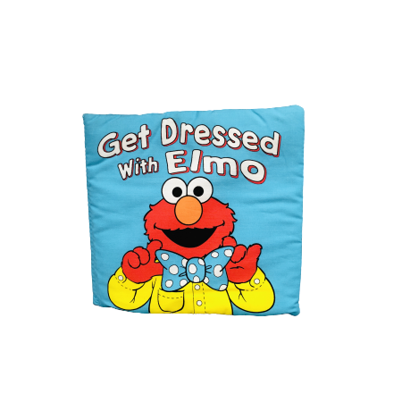 Get Dressed With Elmo - Mini Cloth Book