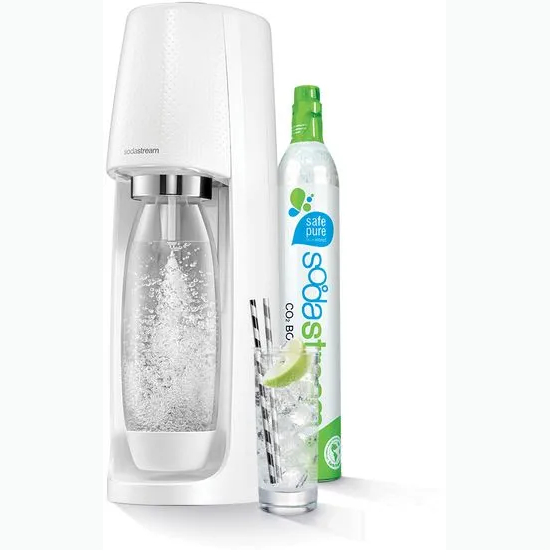 SodaStream SPIRIT (White) With 2 Extra Bottles