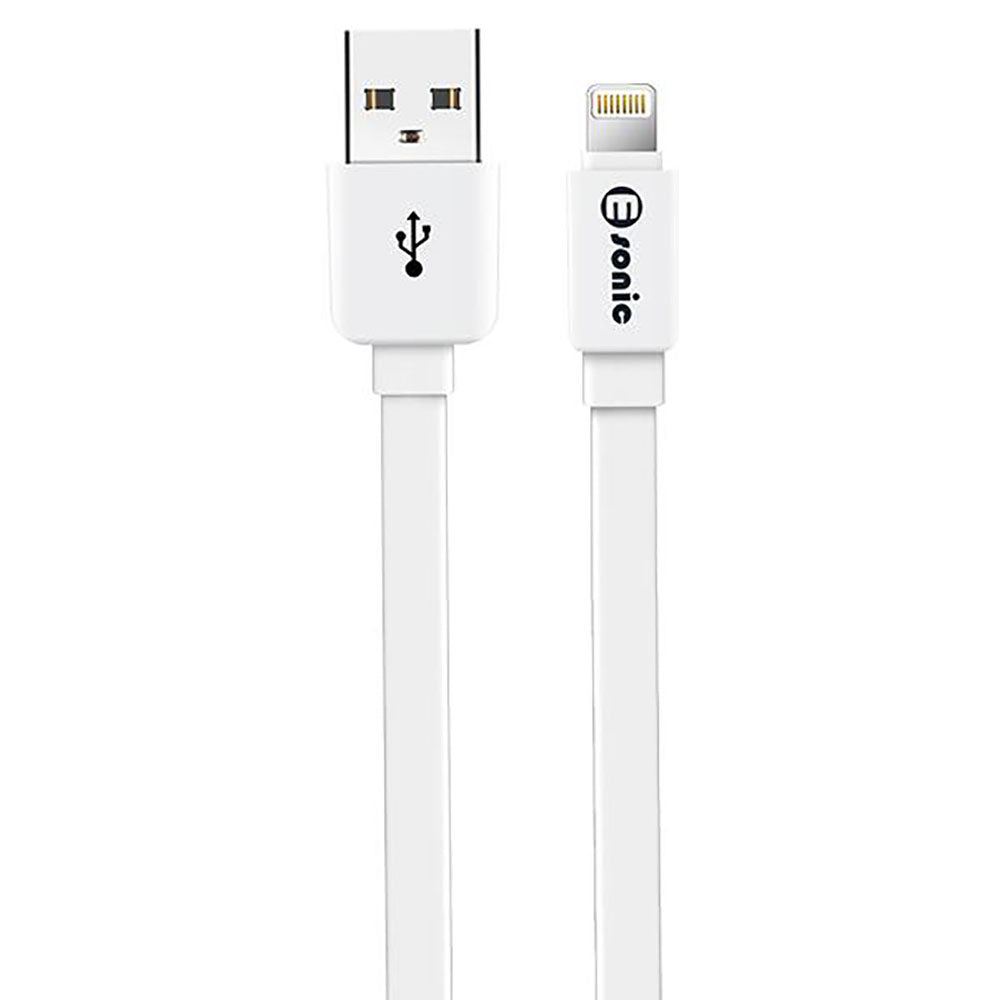 Esonic Eco Friendly Lightning USB Cable for iPhone/iPad - 1m (White)