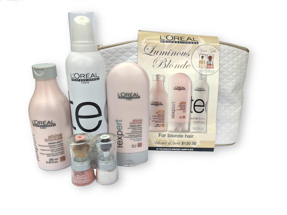 L'Oreal Professionnel Luminous Blonde Gift Pack (For Blonde Hair)