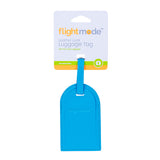 Flightmode Leather Look Luggage Tag