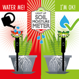 LED Light Up Plant Moisture Sensor