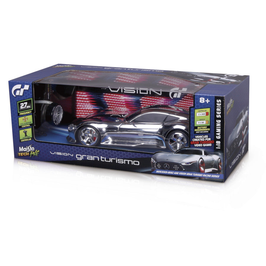 Remote Control Mercedes Benz VISION GRAN TURISMO - Metallic Silver