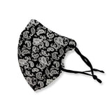 Face Mask 3 Layer - Paisley Style