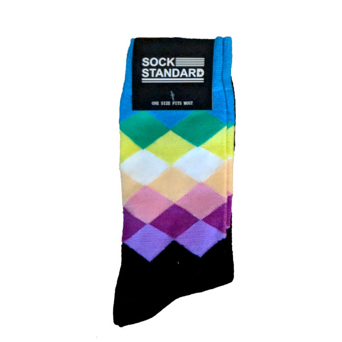 Sock Standard - Coloured Checkered