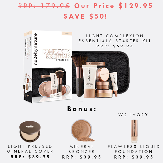 Nude By Nature Pack 7 (Light Complexion)