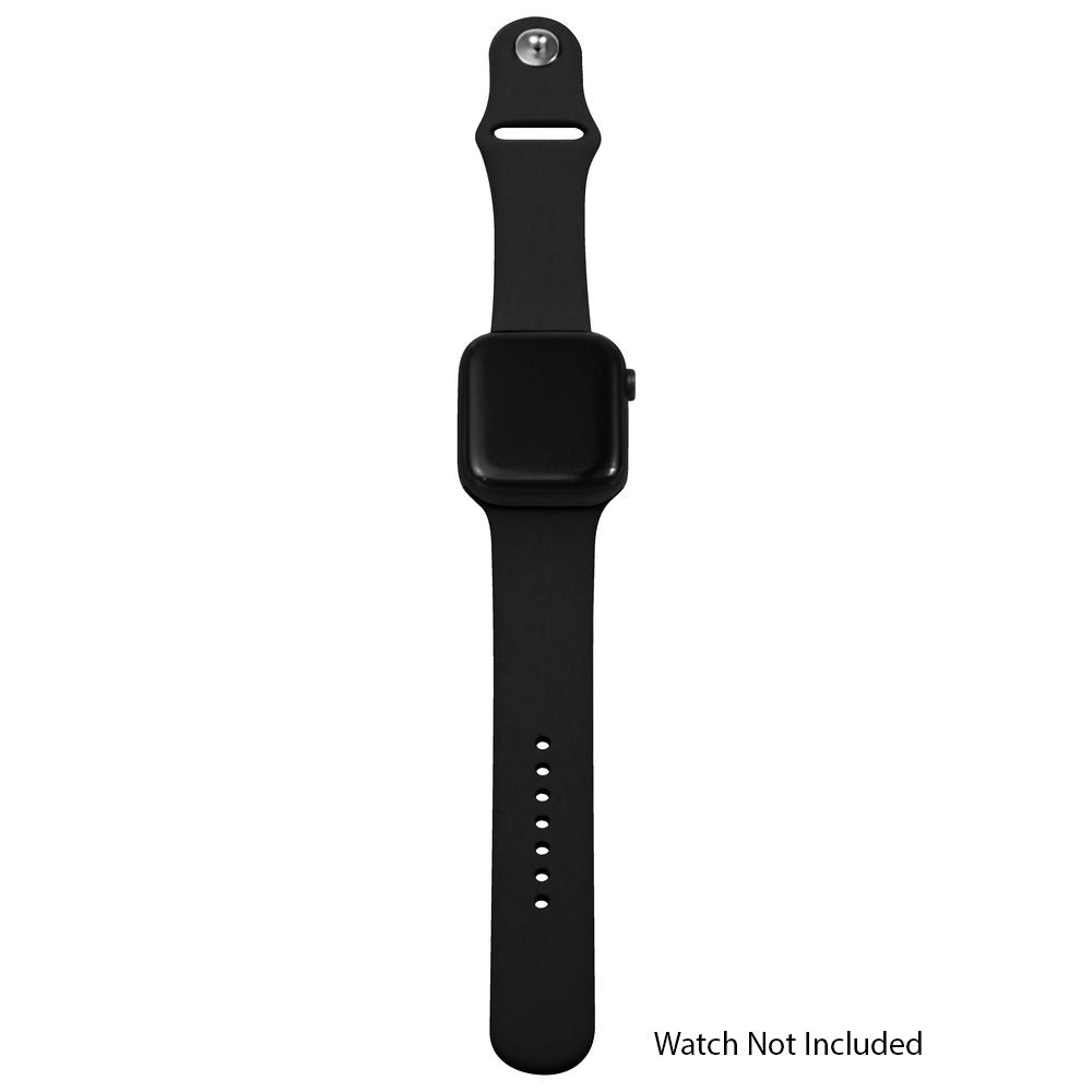 Silicone Band for Apple Watch - Black