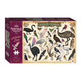 1000-Piece Vintage Puzzle: Australian Birds