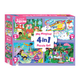 Junior Jigsaw: My Magical 4 in 1 Puzzle Set