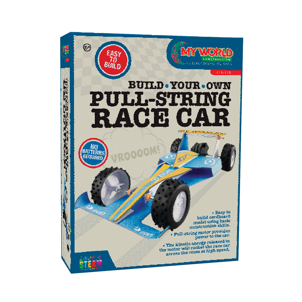 My World - Build Your Own Pull-String Race Car