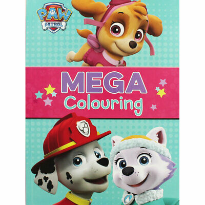 Nickelodeon Paw Patrol: Mega Colouring (Marshall, Skye, Everest)