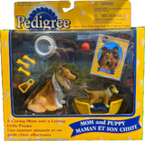 Pedigree Mom and Puppy Figurines