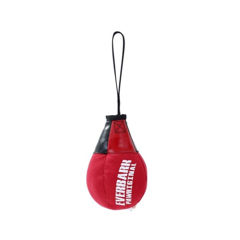 Paws & Claws Everbark Boxing Speedball Pet Toy - Red - 21x8cm