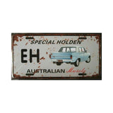 Aussie Vintage Muscle Car Plate Sign