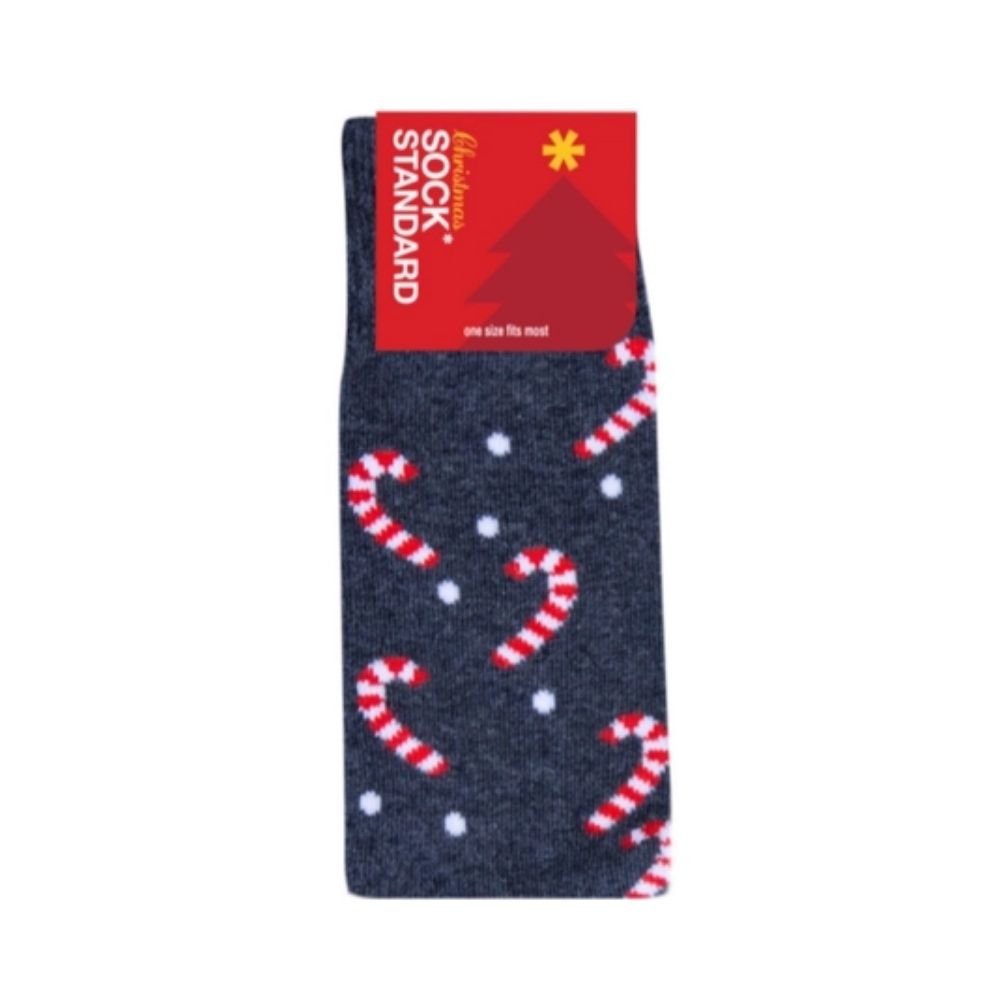 Christmas Charm Socks - Candy Canes