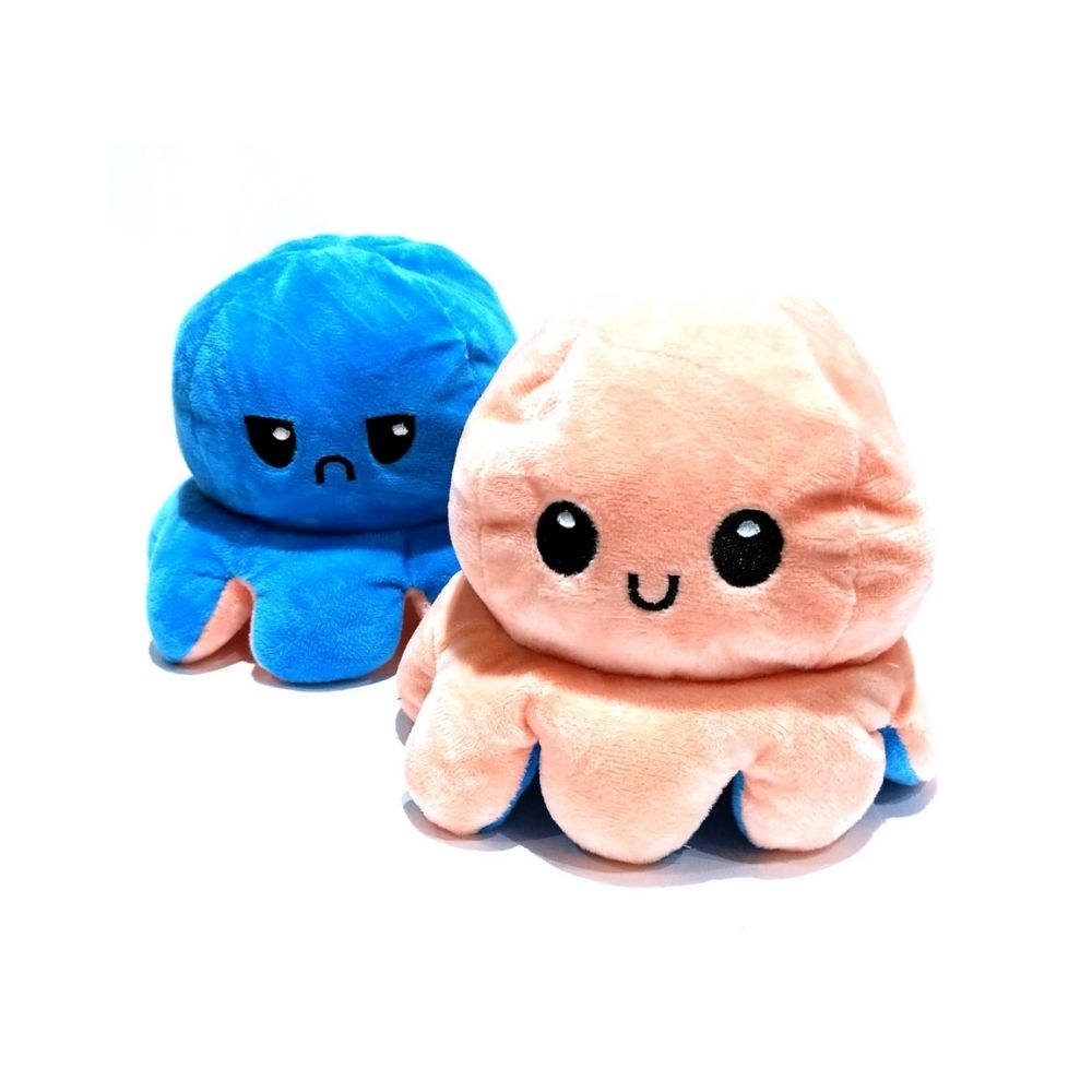 Reversible Flip Mood Plush Toys 20cm