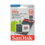 SanDisk 128GB Ultra Micro SDXC UHS-I Memory Card With Adapter (120MB/s)
