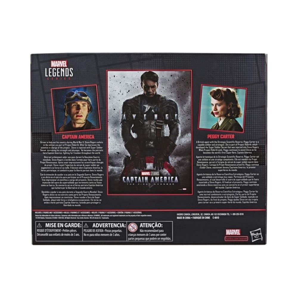 Marvel Legends Series Captain America: The First Avenger 6"