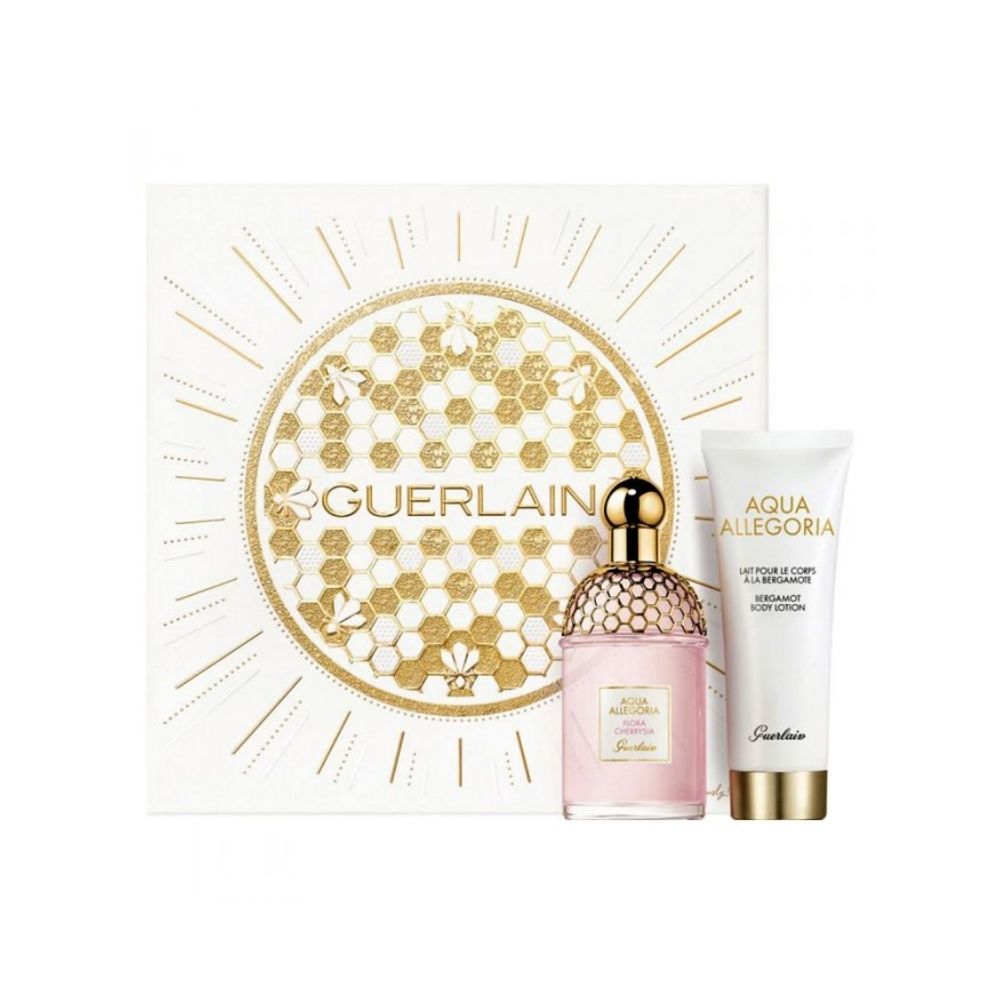 Guerlain Aqua Allegoria Cherrysia Edt 75ml + Body Lotion 75ml Gift Set