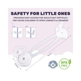 1st Steps 2 Piece Adhesive Multi-Purpose Latch