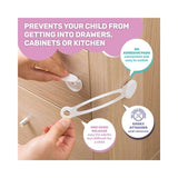 1st Steps 2 Piece Adhesive Multi-Purpose Latch