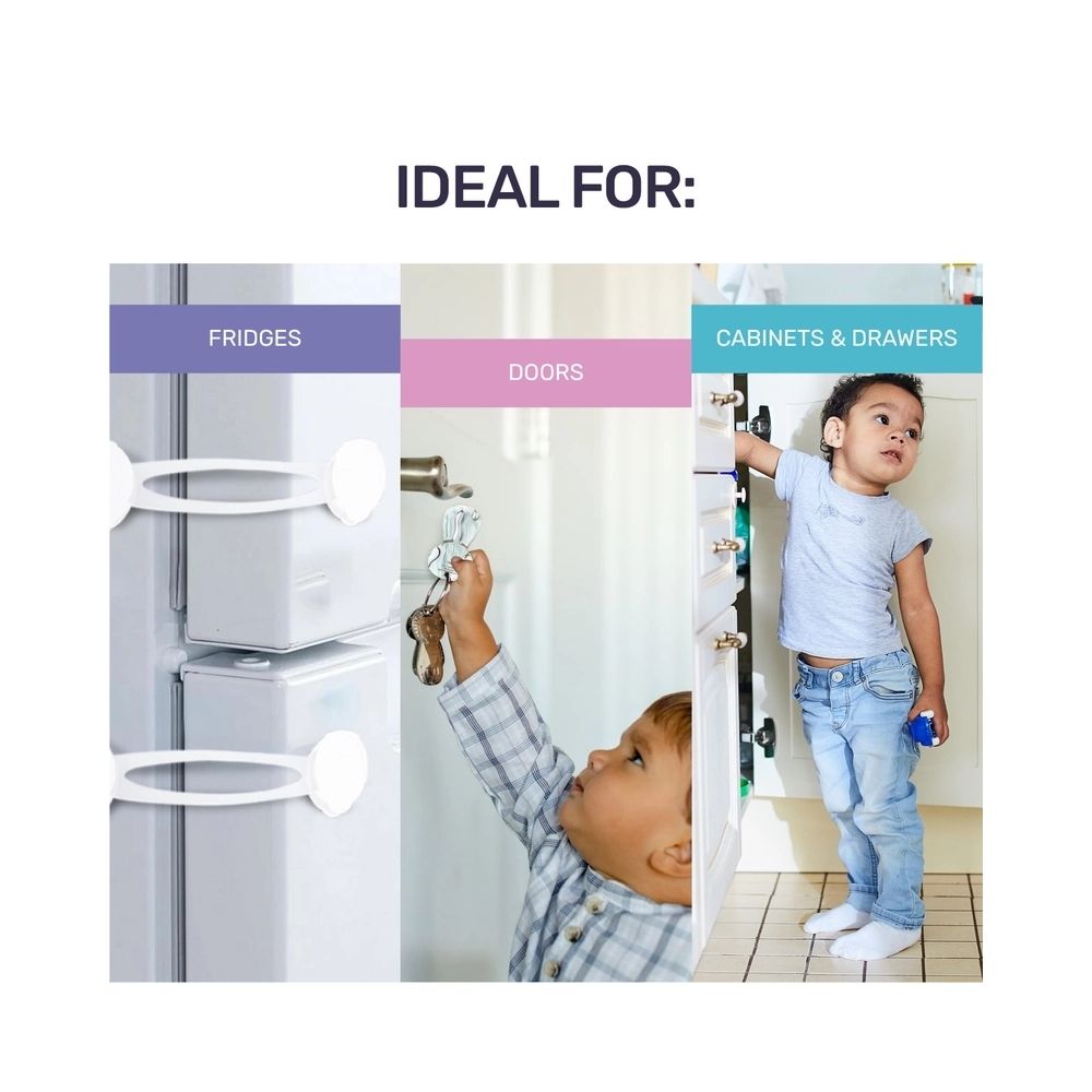 1st Steps 2 Piece Adhesive Multi-Purpose Latch