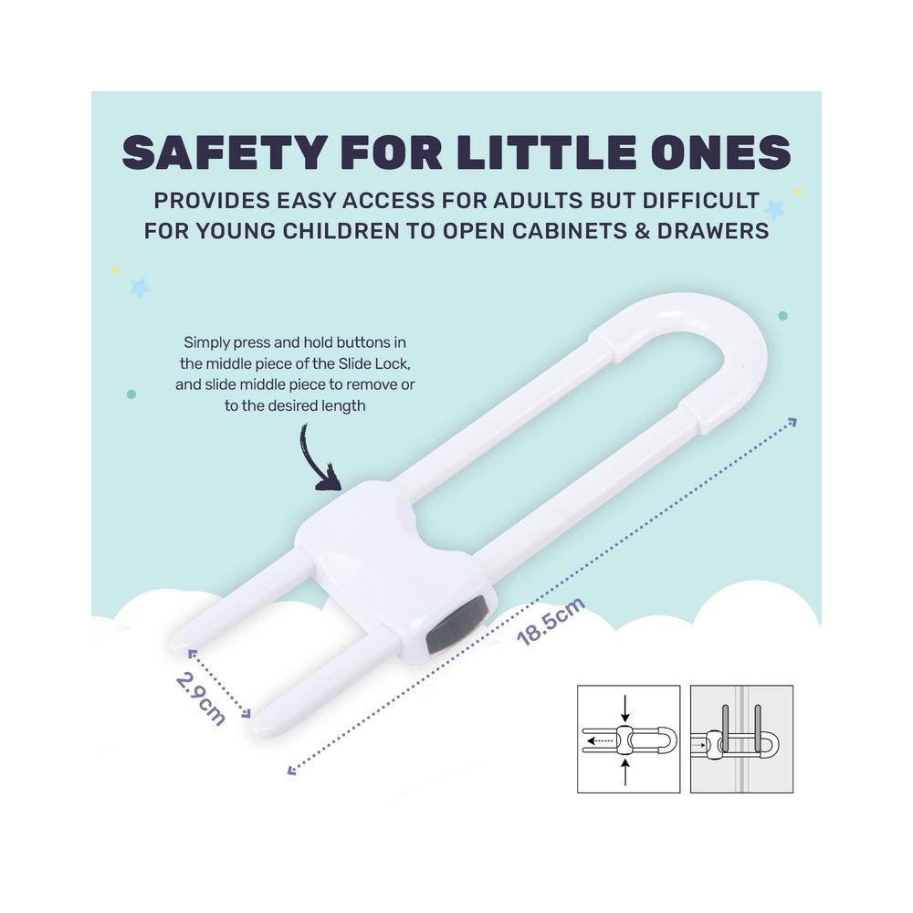1st Steps Baby Safety Slide Lock