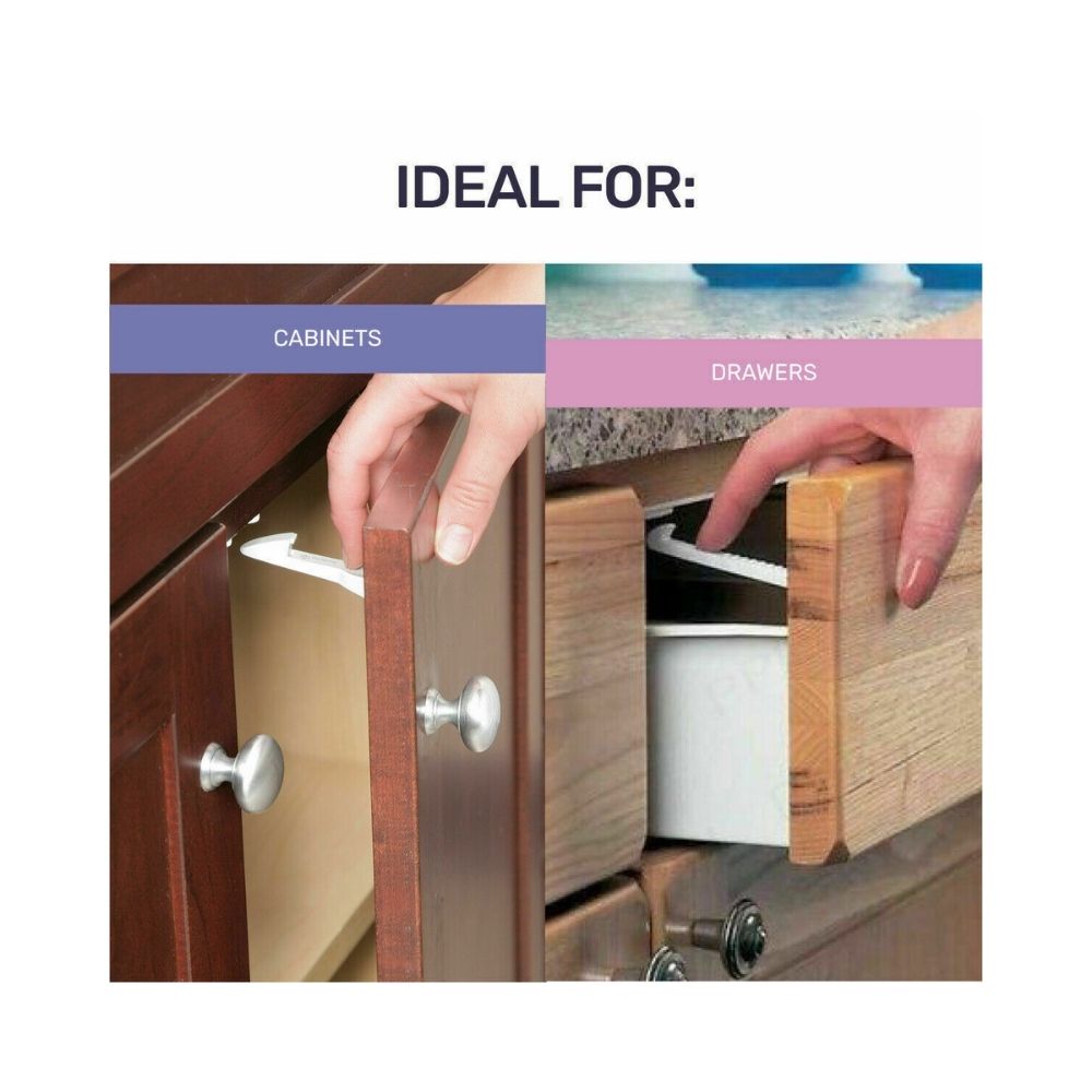 1st Steps Baby Safety 2 Piece Furniture Safety Latch