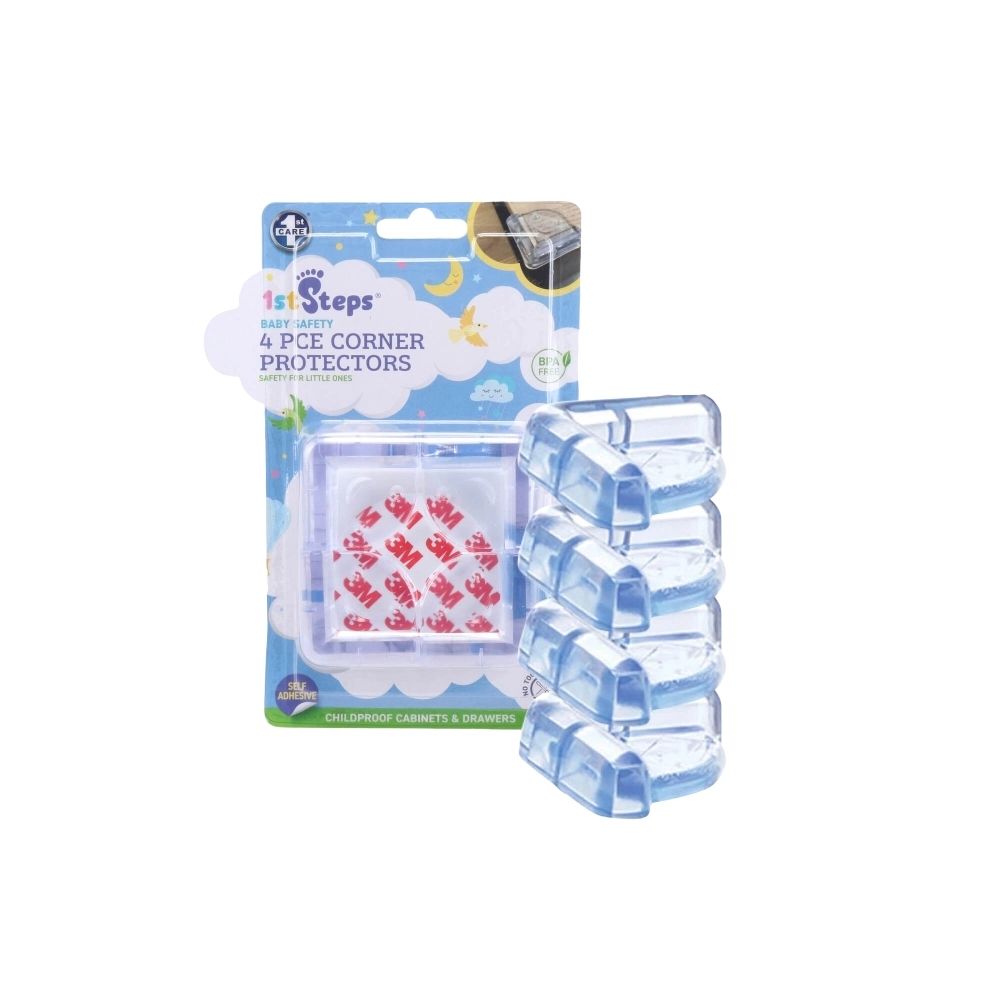 1st Steps Baby Safety 4 Piece Corner Protectors