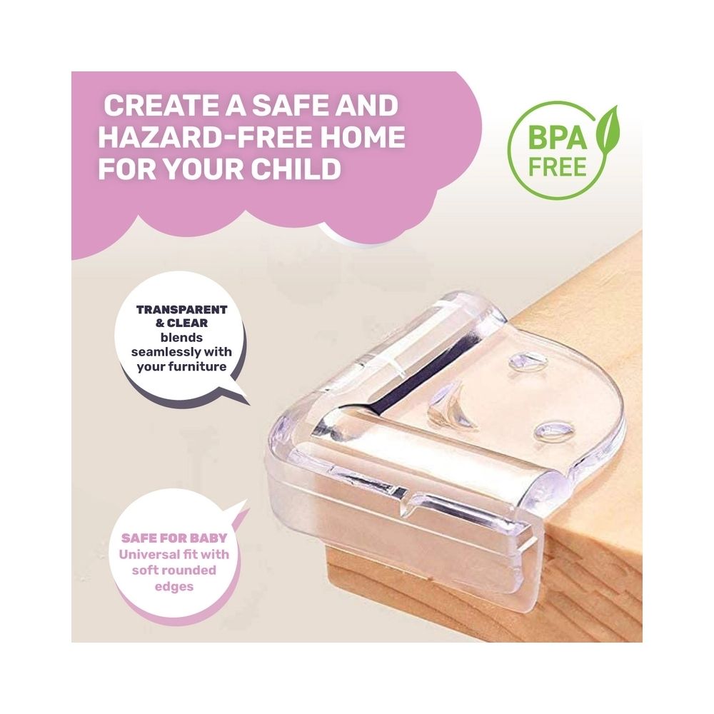 1st Steps Baby Safety 4 Piece Corner Protectors