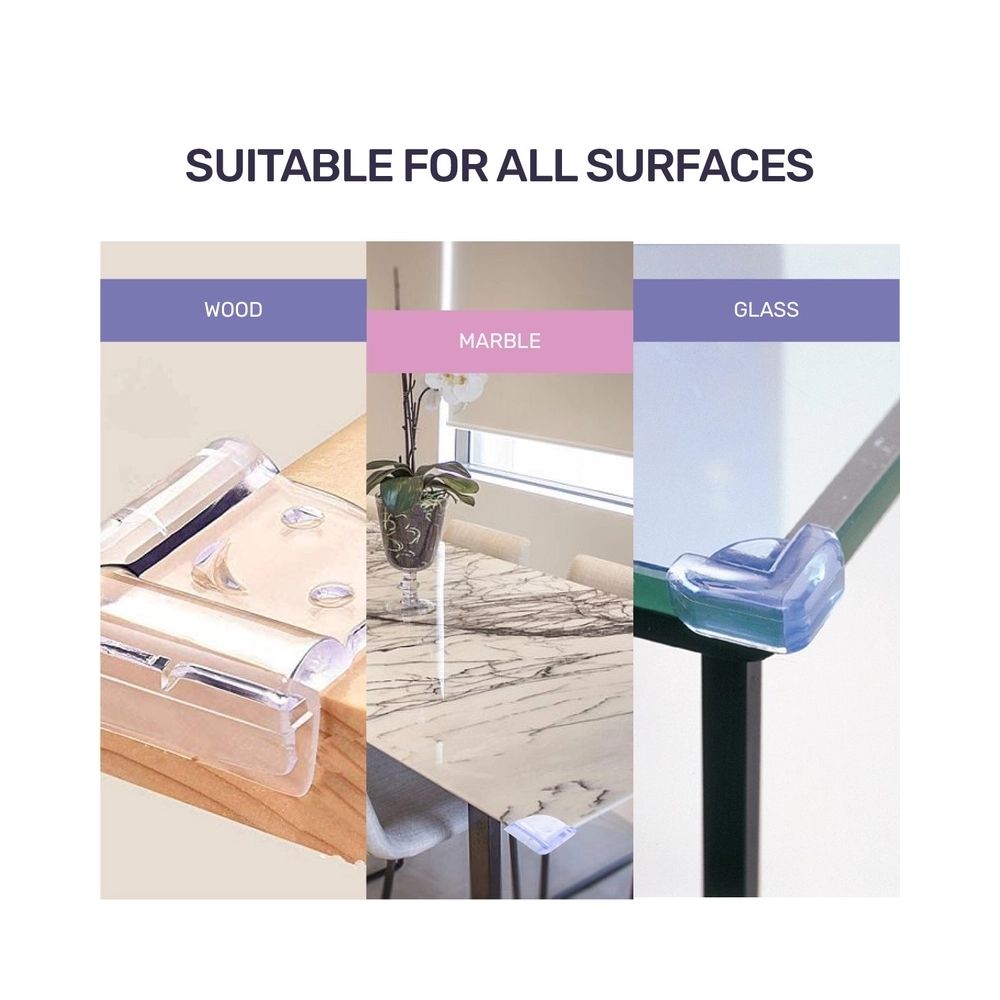 1st Steps Baby Safety 4 Piece Corner Protectors