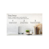 Netgear Orbi AX4200 Tri-Band Wi-Fi 6 Mesh System (2 Pack) - RBK752